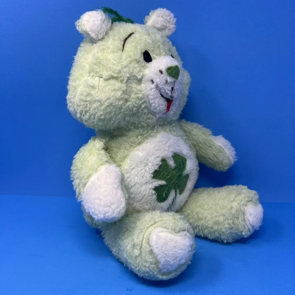 Green Teddy Bear GOOD LUCK 16